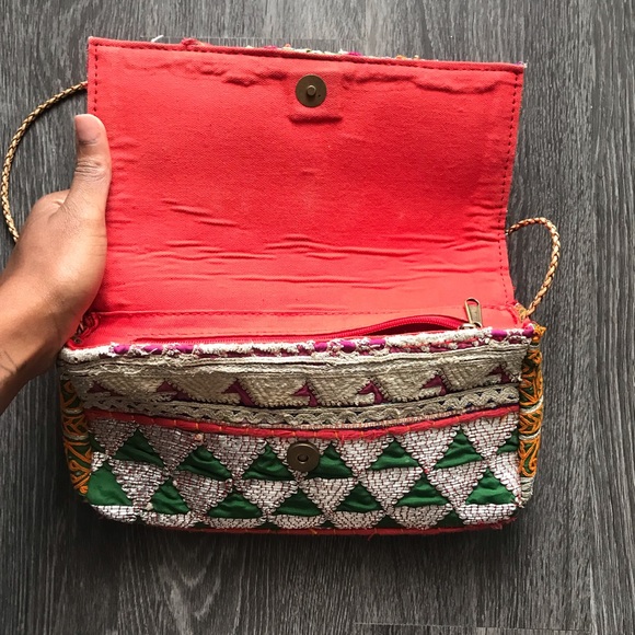 Colorful Purse from India - Picture 3 of 4